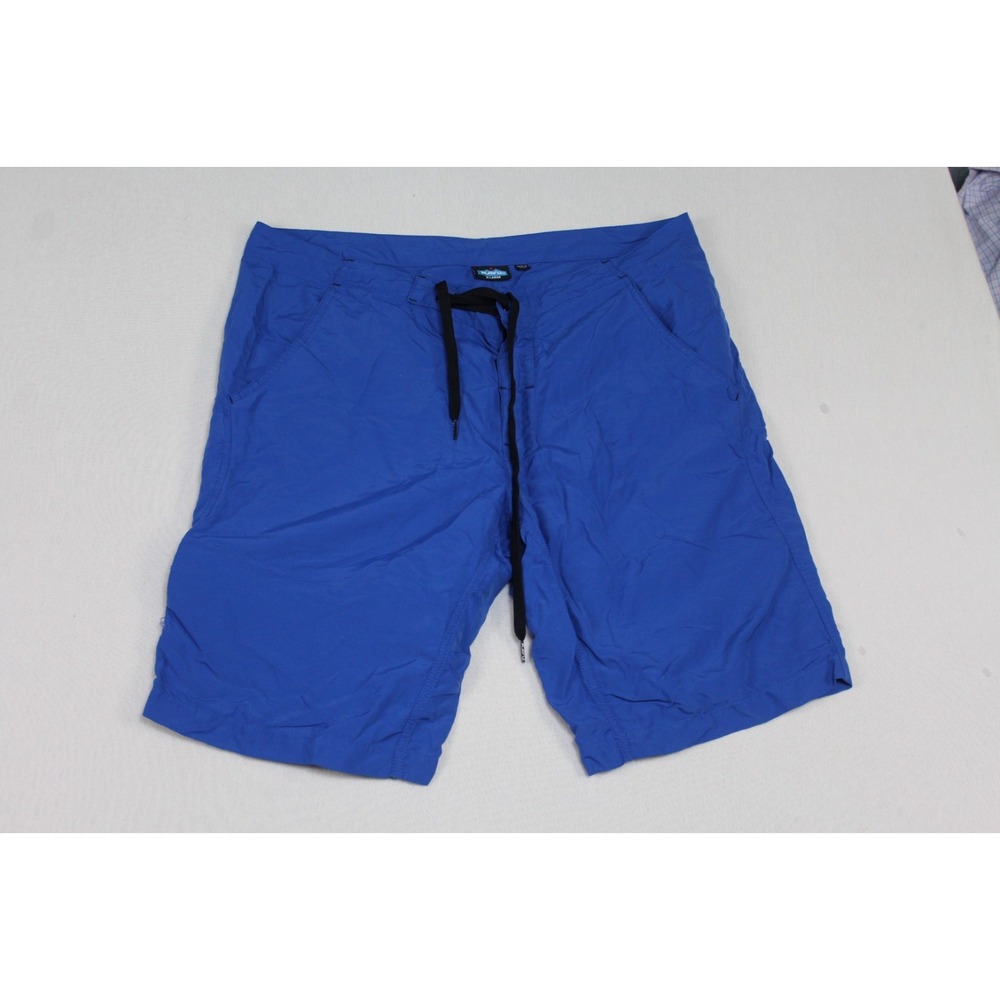Kave Men Blue Shorts Polyester Summer Beach Draw Strings Size XL